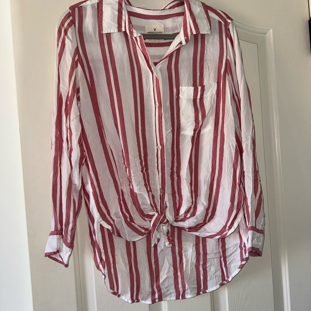 American Eagle Outfitters Striped Shirt